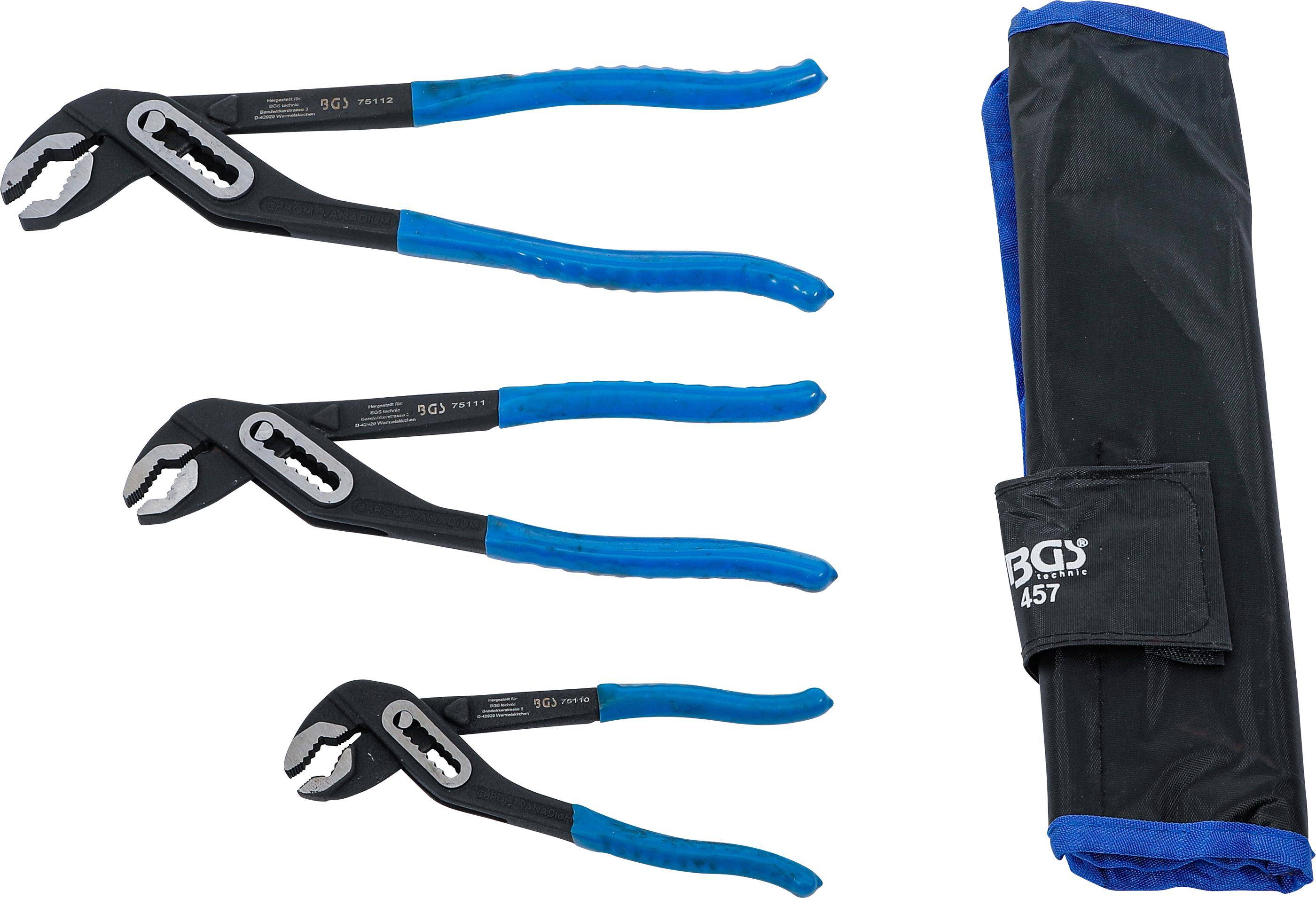BGS technic Wasserpumpenzangen-Satz | 3-tlg.