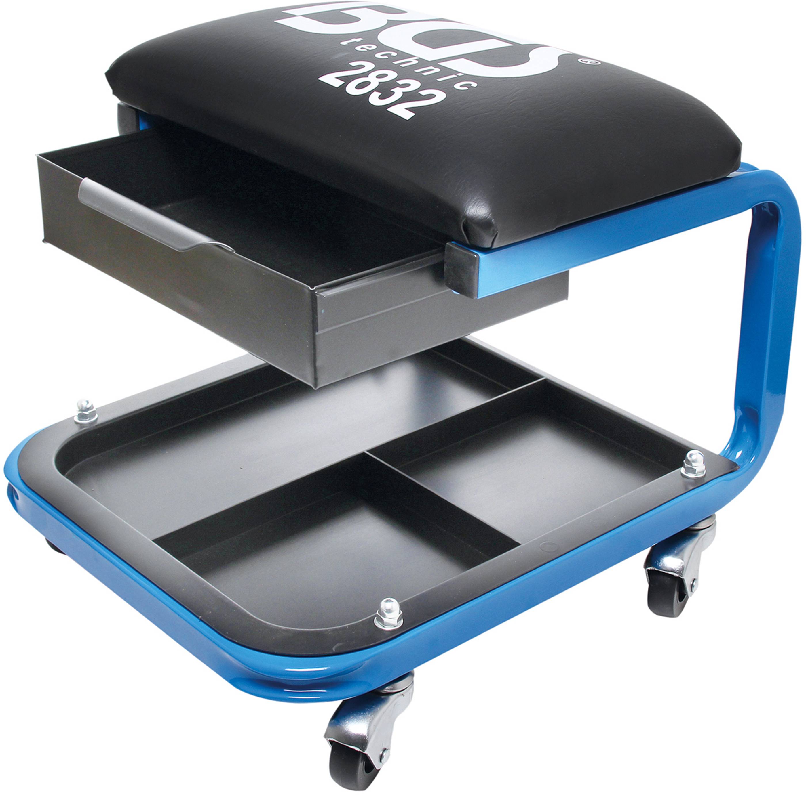 BGS technic Werkstatt-Rollsitz mit Schublade