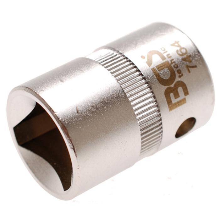 Dreikant-Einsätze für Pfostenschlösser - M12 - matt vercromt - Ausführung M12 (16,5 mm)