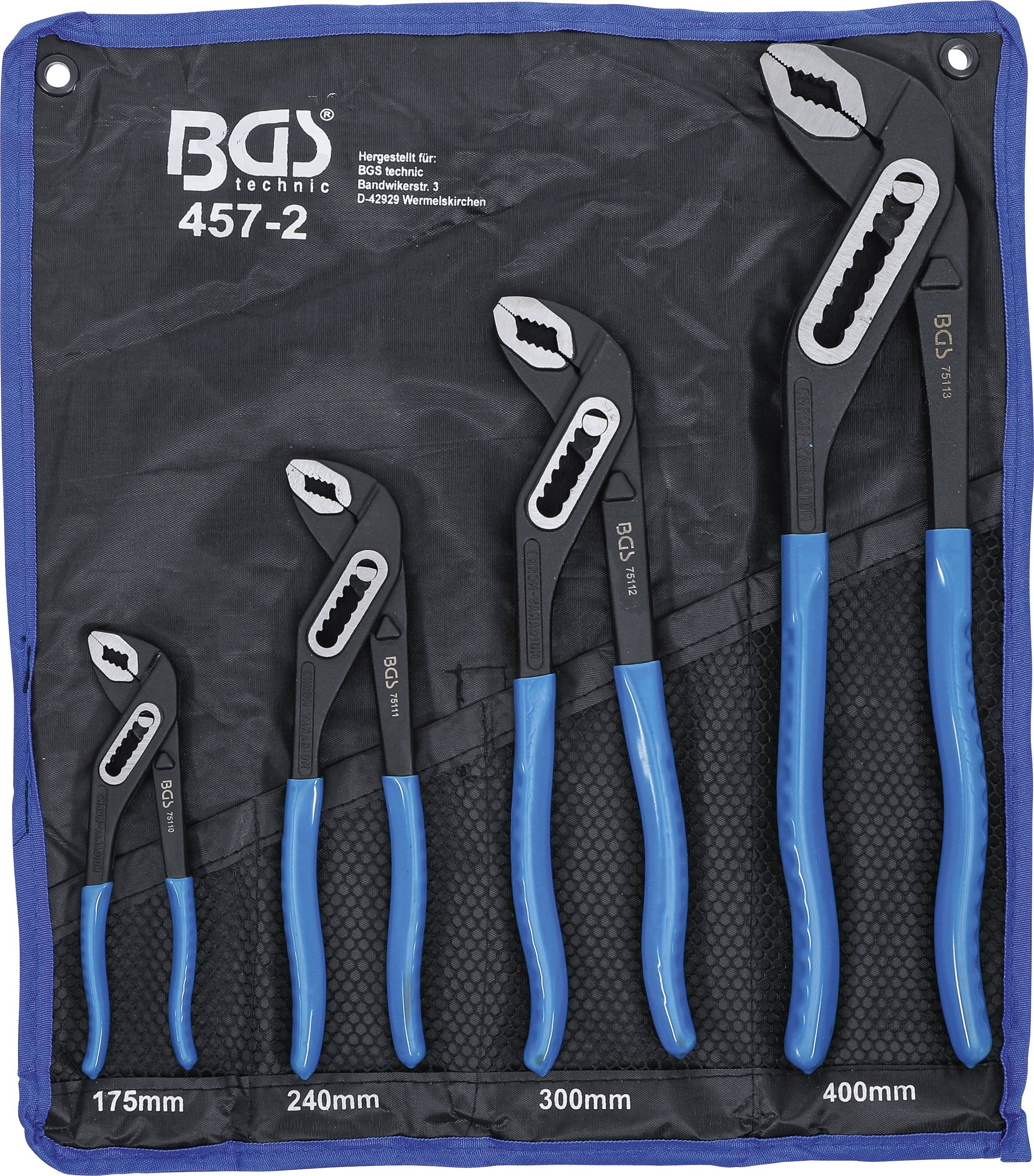 BGS technic Wasserpumpenzangen-Satz | 4-tlg.