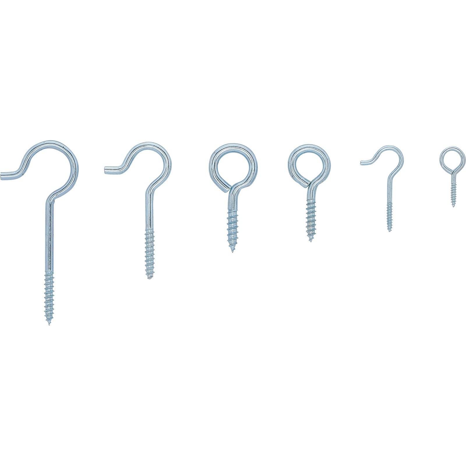 BGS Schraubhaken-Sortiment 151tlg. - 8136