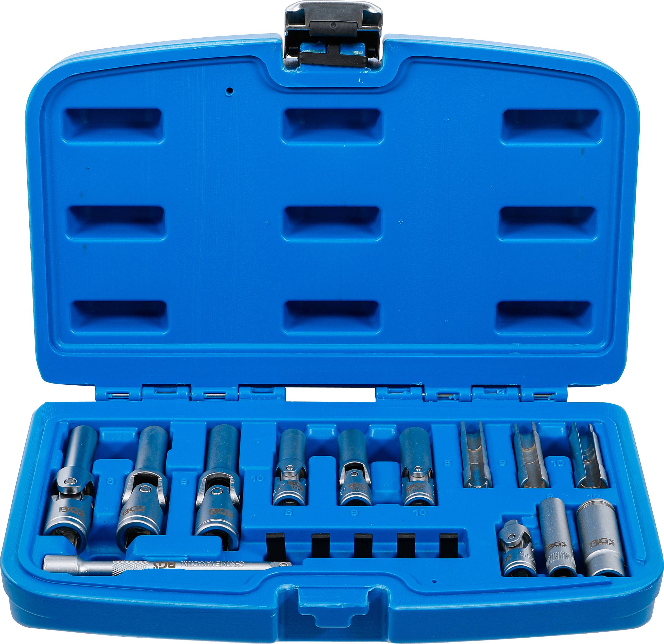 BGS Glühkerzen-Einsatz-Satz | 18-tlg.