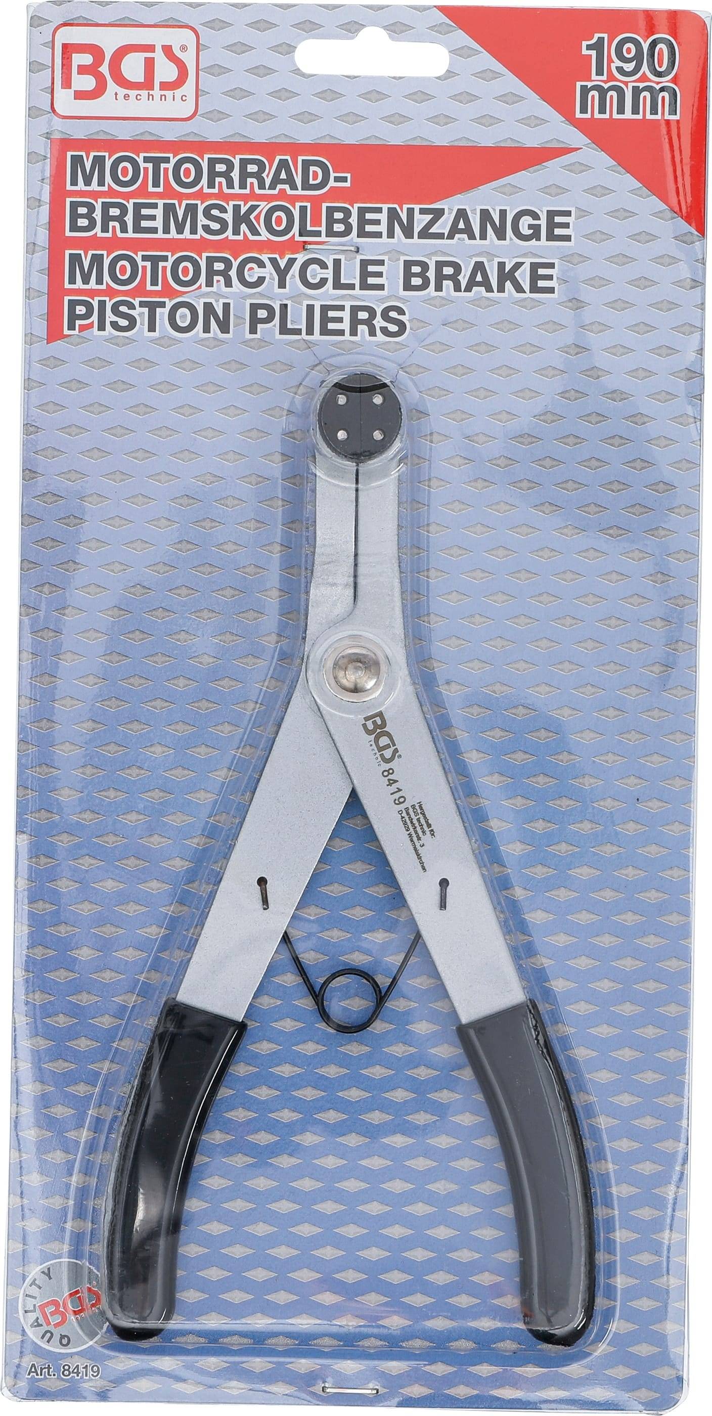 BGS TECHNIC Bremskolbenzange, 8419, für Motorräder