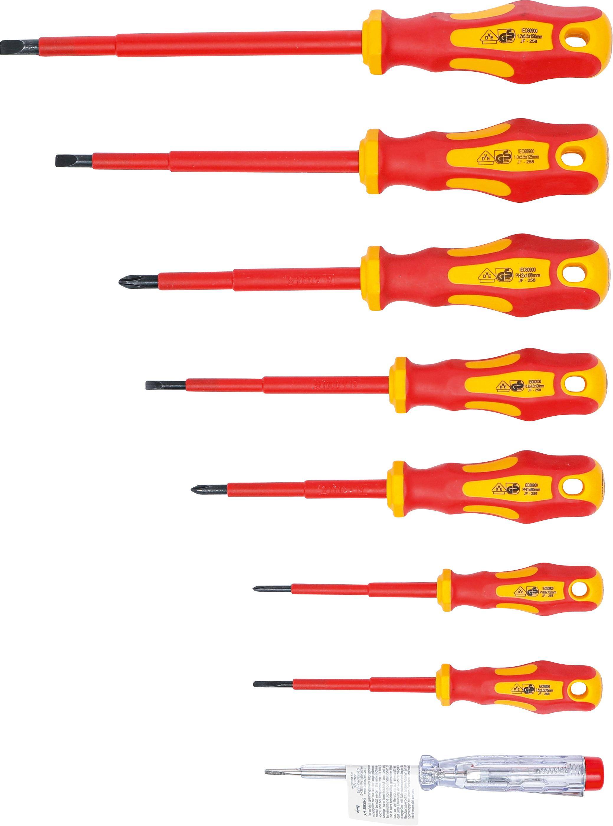 BGS VDE-Schraubendreher-Satz | 8-tlg.