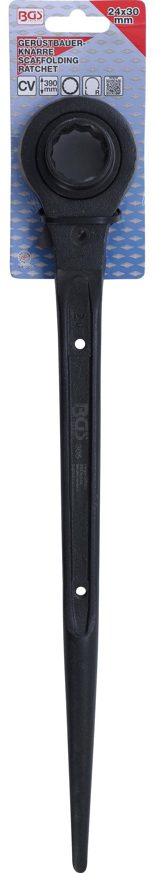 BGS technic Gerstbauer-Knarre | SW 24 x 30 mm