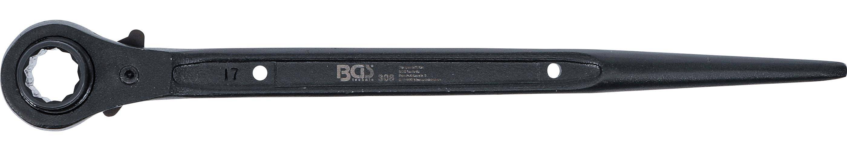 BGS Gerüstbauer-Knarre | SW 17 x 19 mm