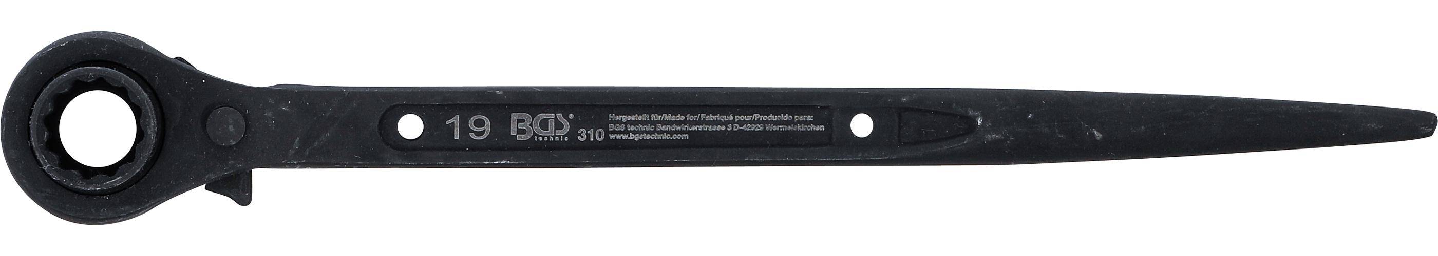 BGS Gerstbauer-Knarre | SW 19 x 22 mm