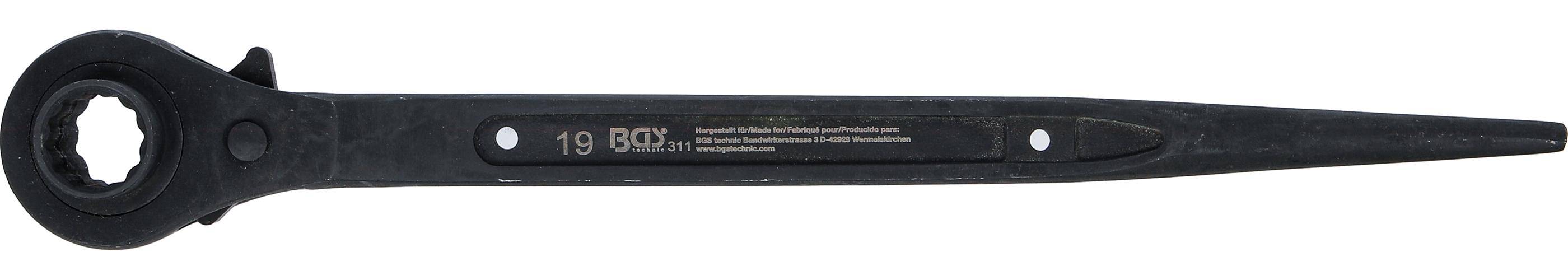 BGS Gerstbauer-Knarre | SW 19 x 24 mm