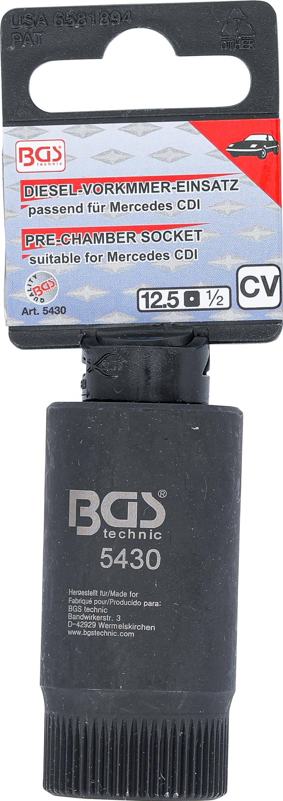 BGS technic Vorkammer-Einsatz für Mercedes-Benz CDI