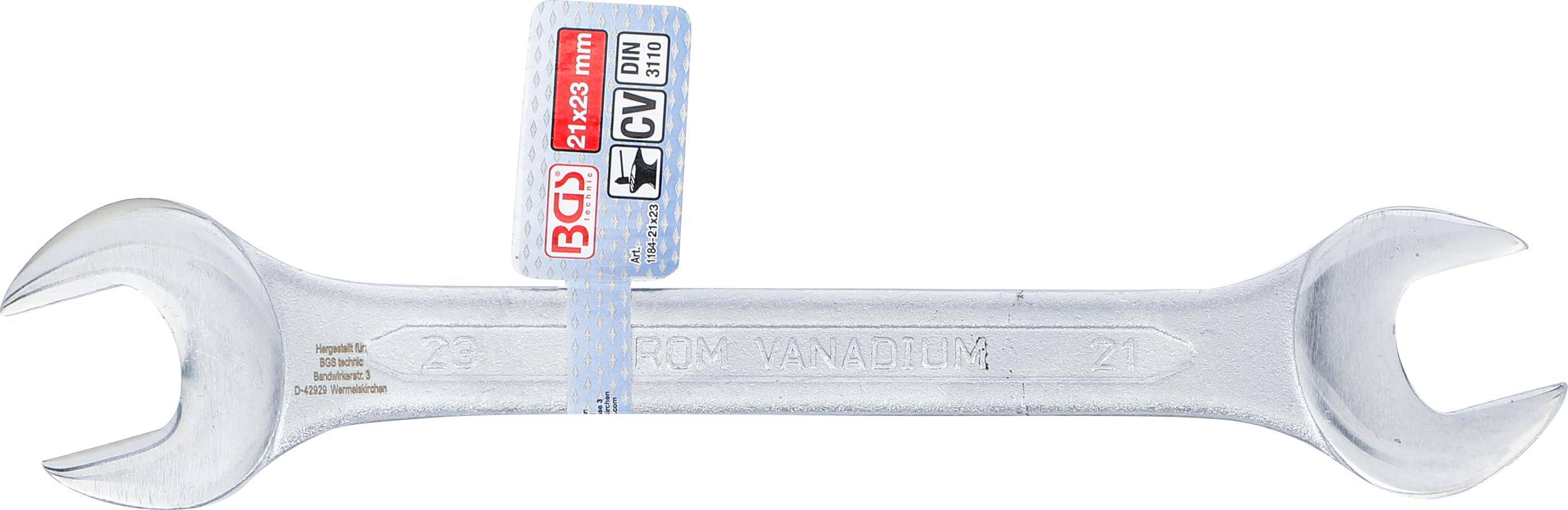 BGS Doppel-Maulschlssel | SW 21 x 23 mm