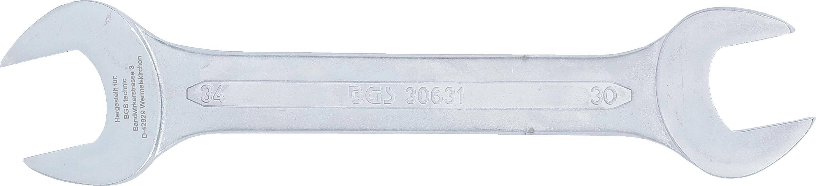 BGS Doppel-Maulschlssel | SW 30 x 34 mm