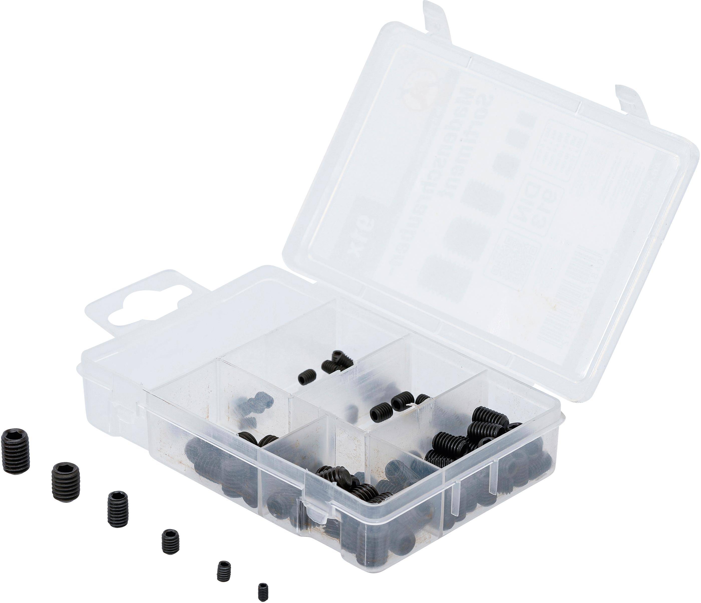 BGS Diy Madenschrauben-Sortiment | 91-tlg.