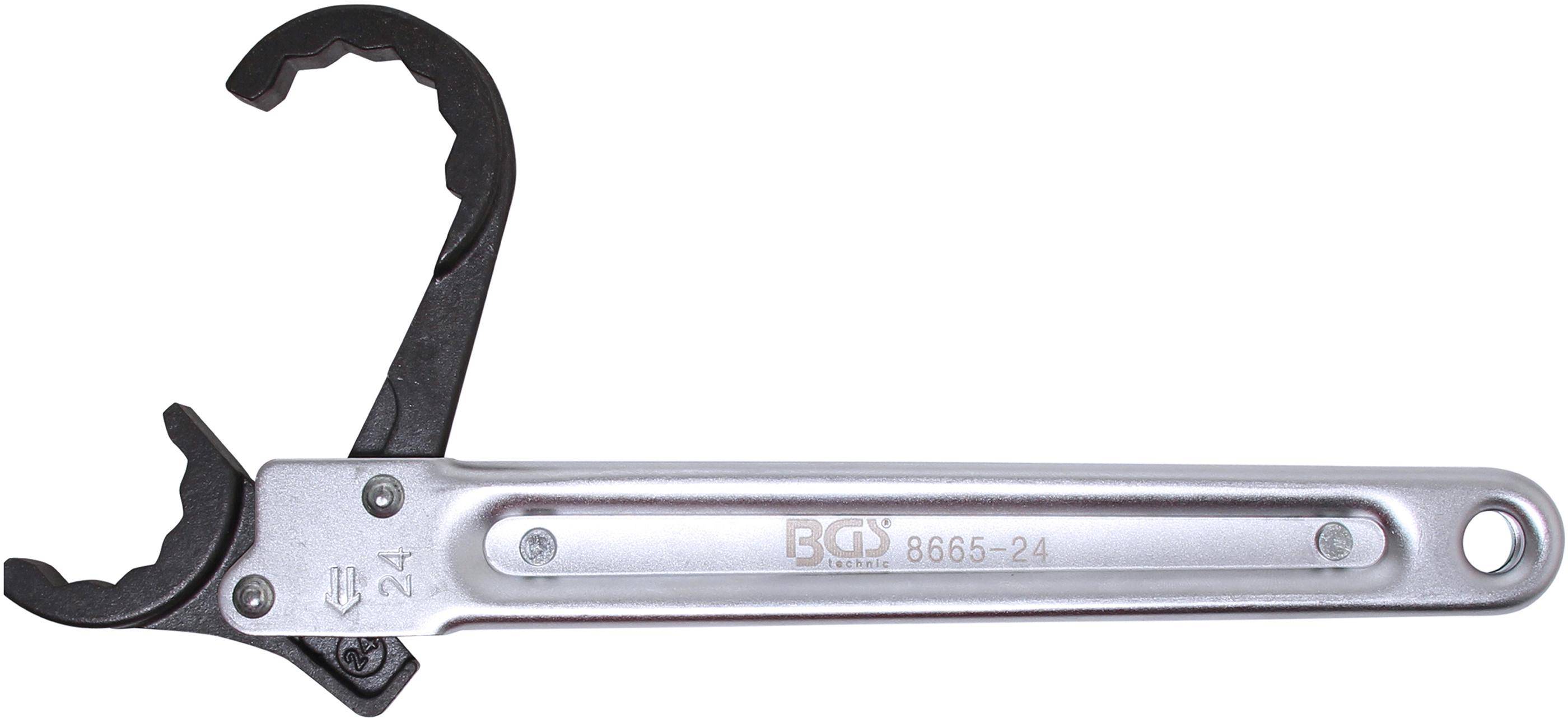 BGS technic Leitungs-Ratschenschlüssel | 24 mm