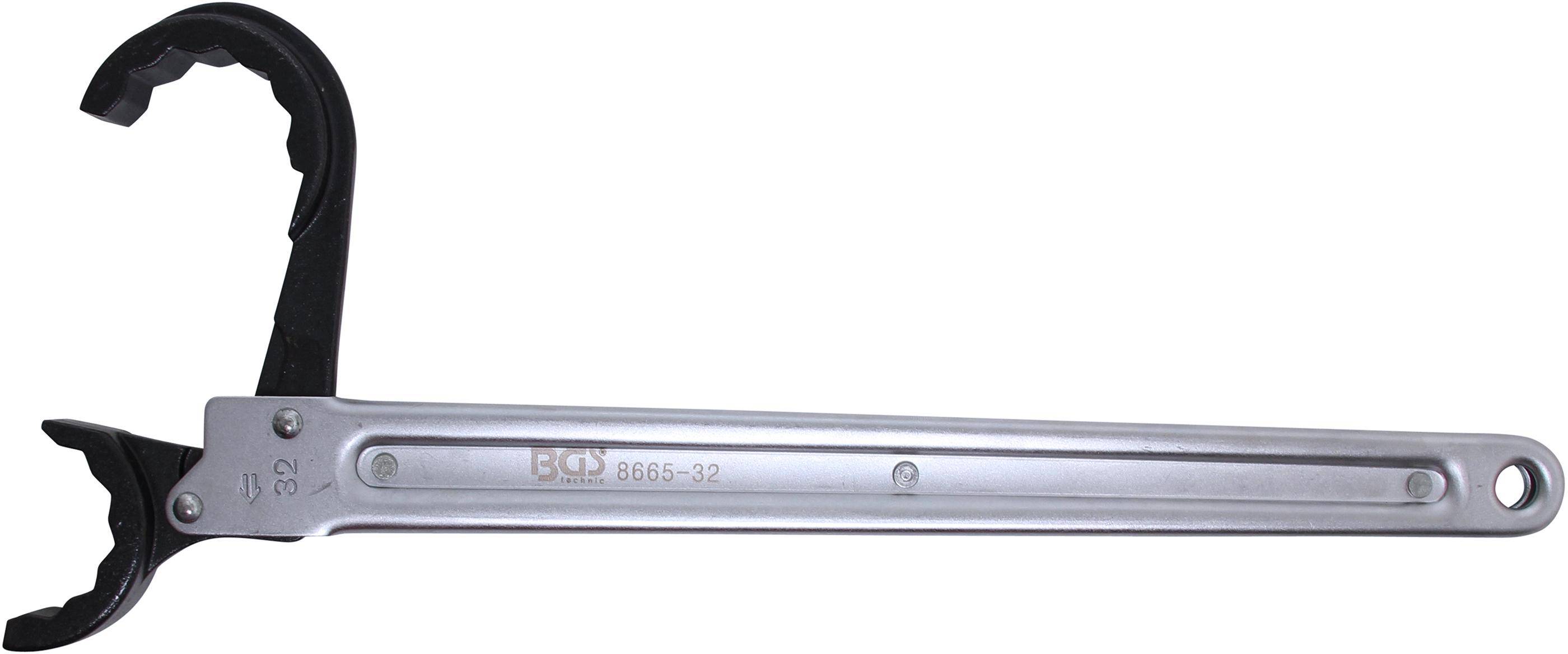 BGS technic Leitungs-Ratschenschlüssel | 32 mm