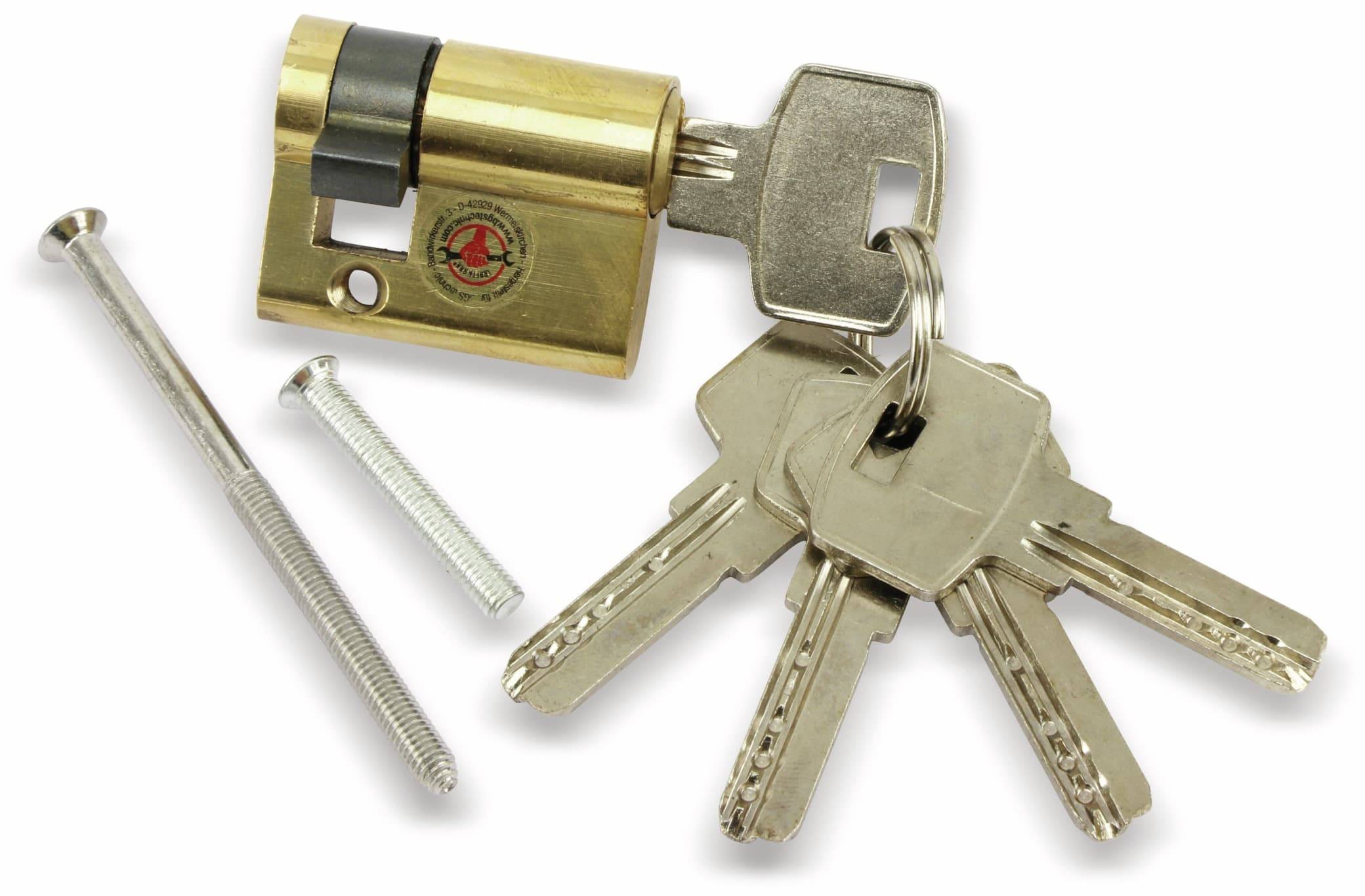 BGS TECHNIC Sicherheits-Schließzylinder 85818, 40 mm