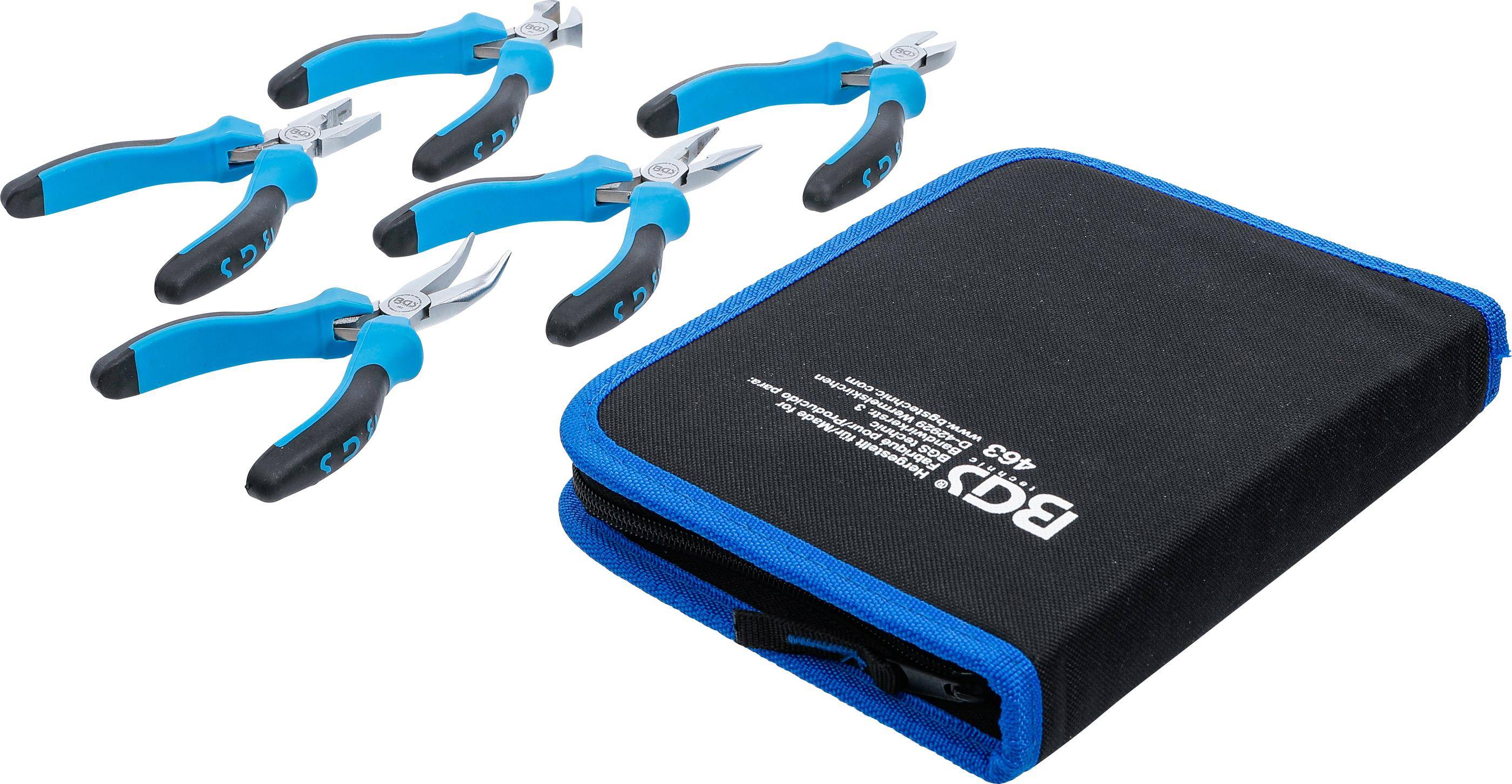 BGS technic Elektronik-Minizangen-Satz | 5-tlg.