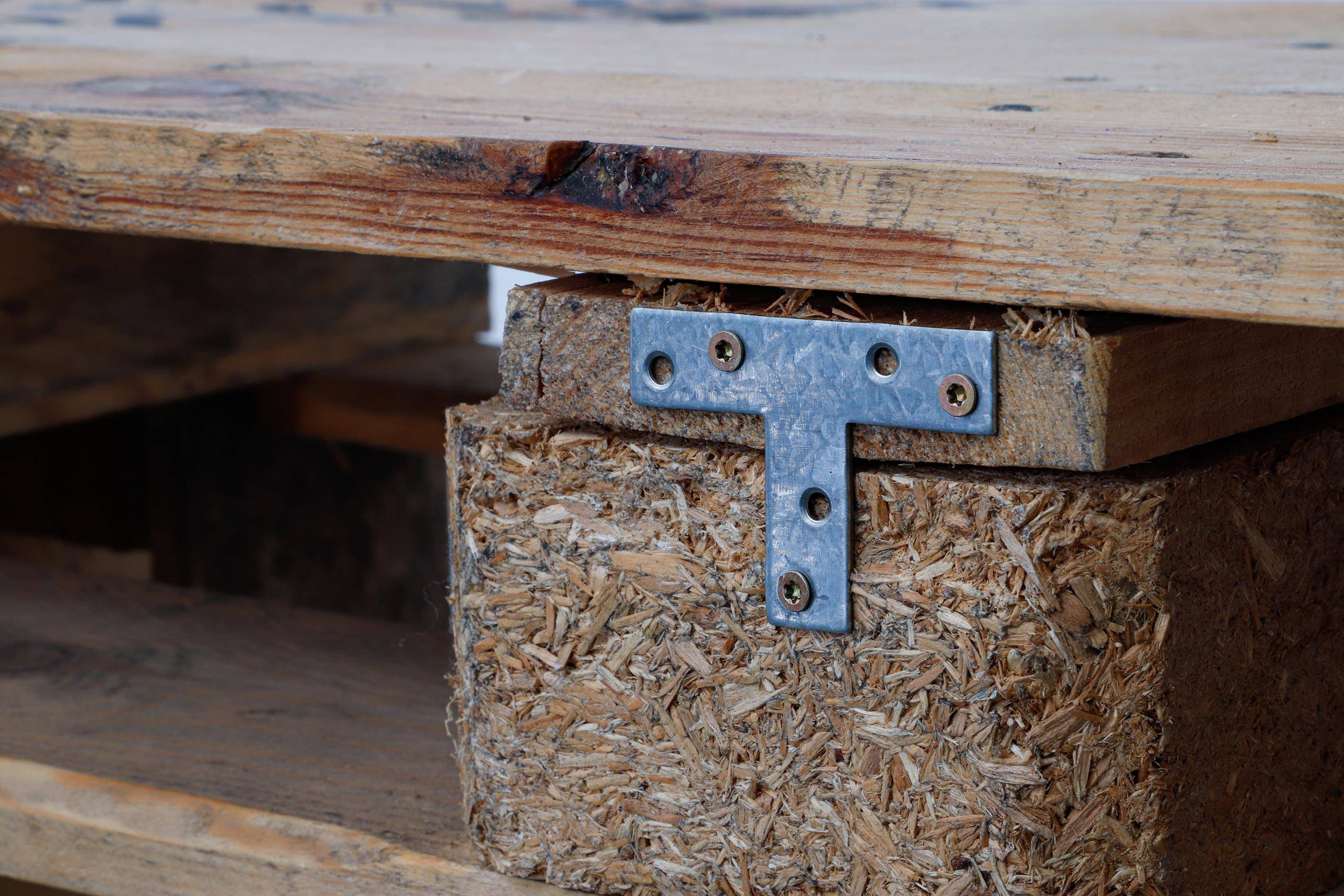 BGS Diy T-Winkel | 70 x 50 x 16 mm | 4-tlg.