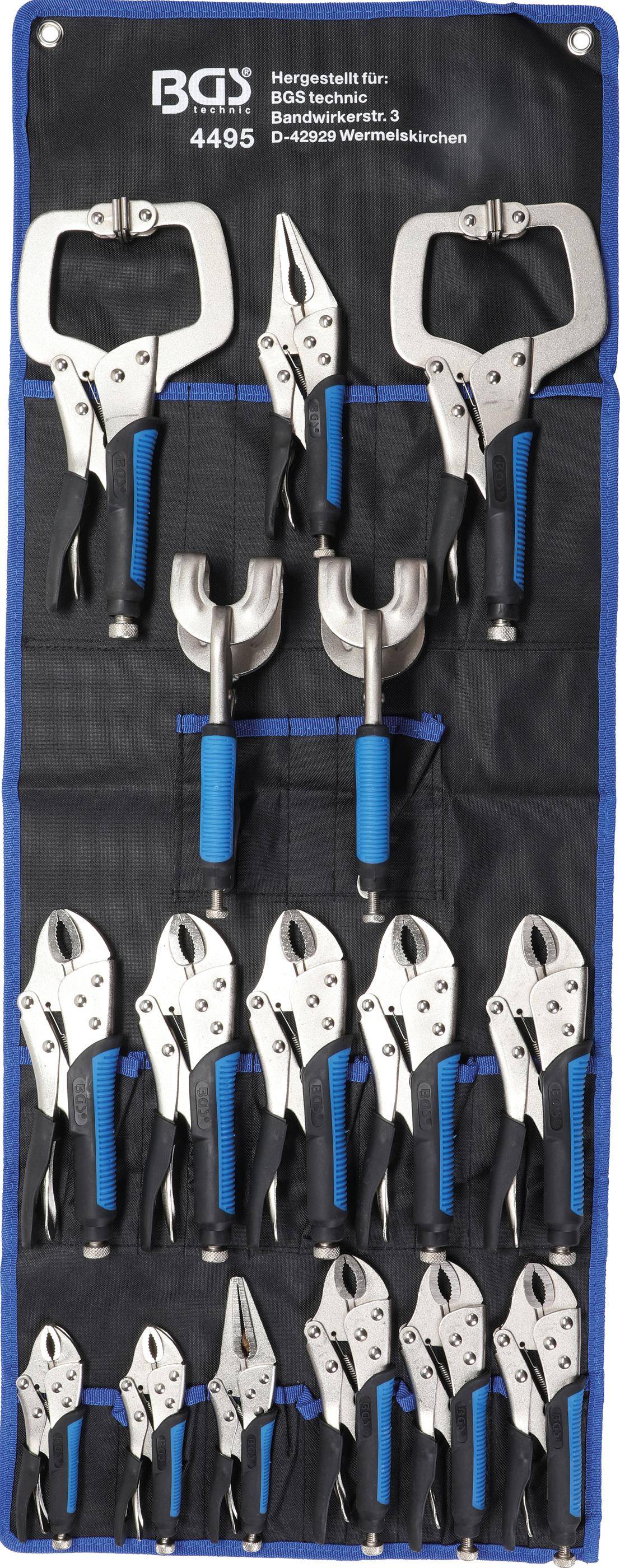 BGS Karosserie-Gripzangen-Satz | 16-tlg.