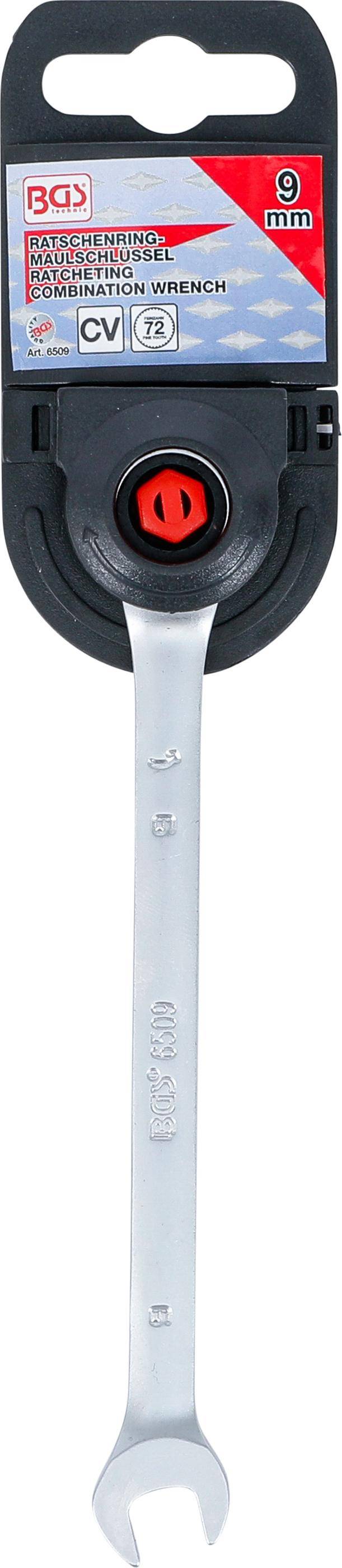BGS Ratschenring-Maulschlssel | SW 9 mm