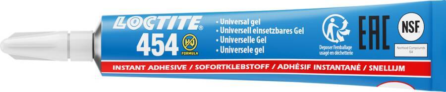 Sofortklebstoff Loctite 454 195678 Gebindeart Flasche Inhalt 20 g