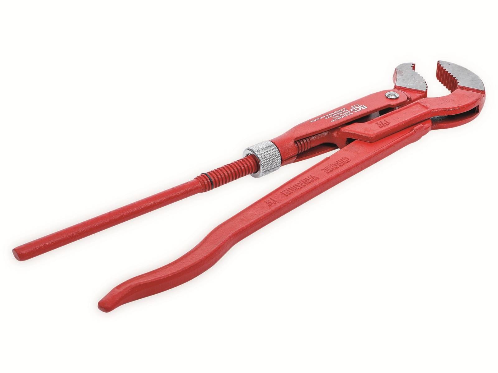 BGS TECHNIC Eckrohrzange 526, 1,5", S-Maul, 425 mm