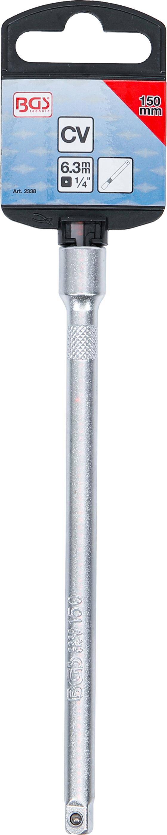 BGS technic Verlngerung | 6,3 mm (1/4") | 150 mm