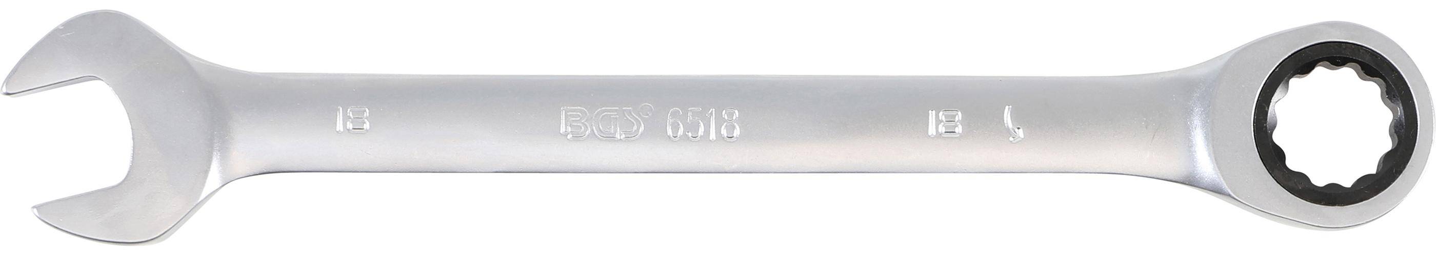 BGS Ratschenring-Maulschlüssel | SW 18 mm