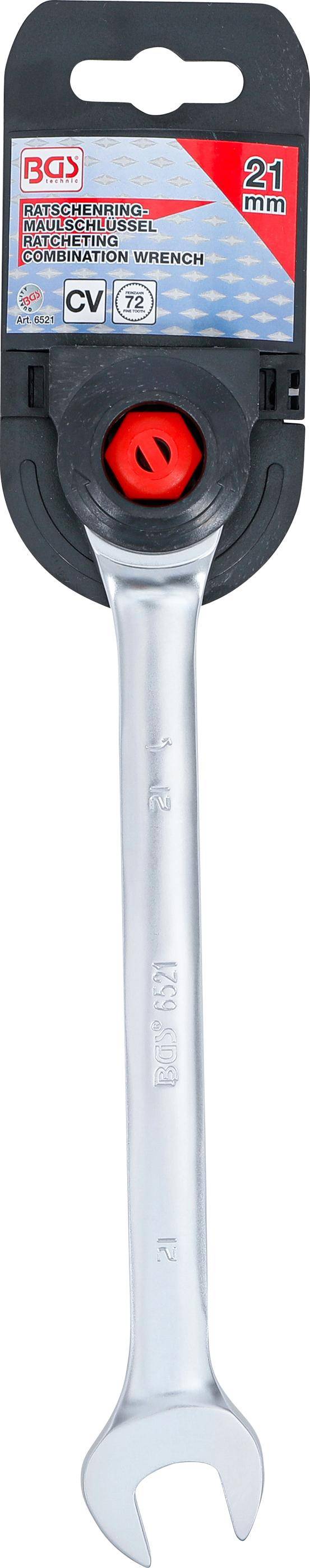 BGS Ratschenring-Maulschlssel | SW 21 mm
