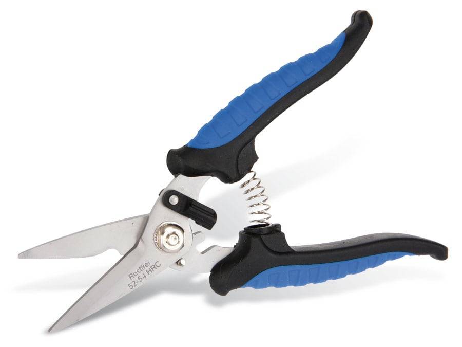 BGS TECHNIC Universal-Schere, 7962, Edelstahl, 180 mm