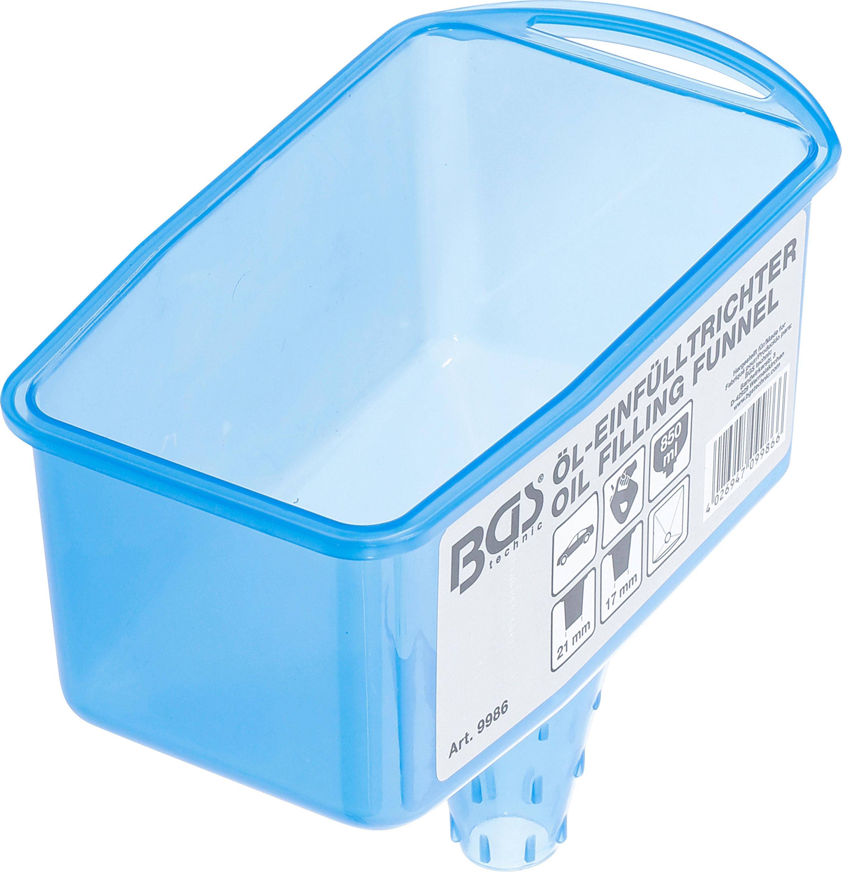 BGS technic Öl-Einfülltrichter | 850 ml Reservoir
