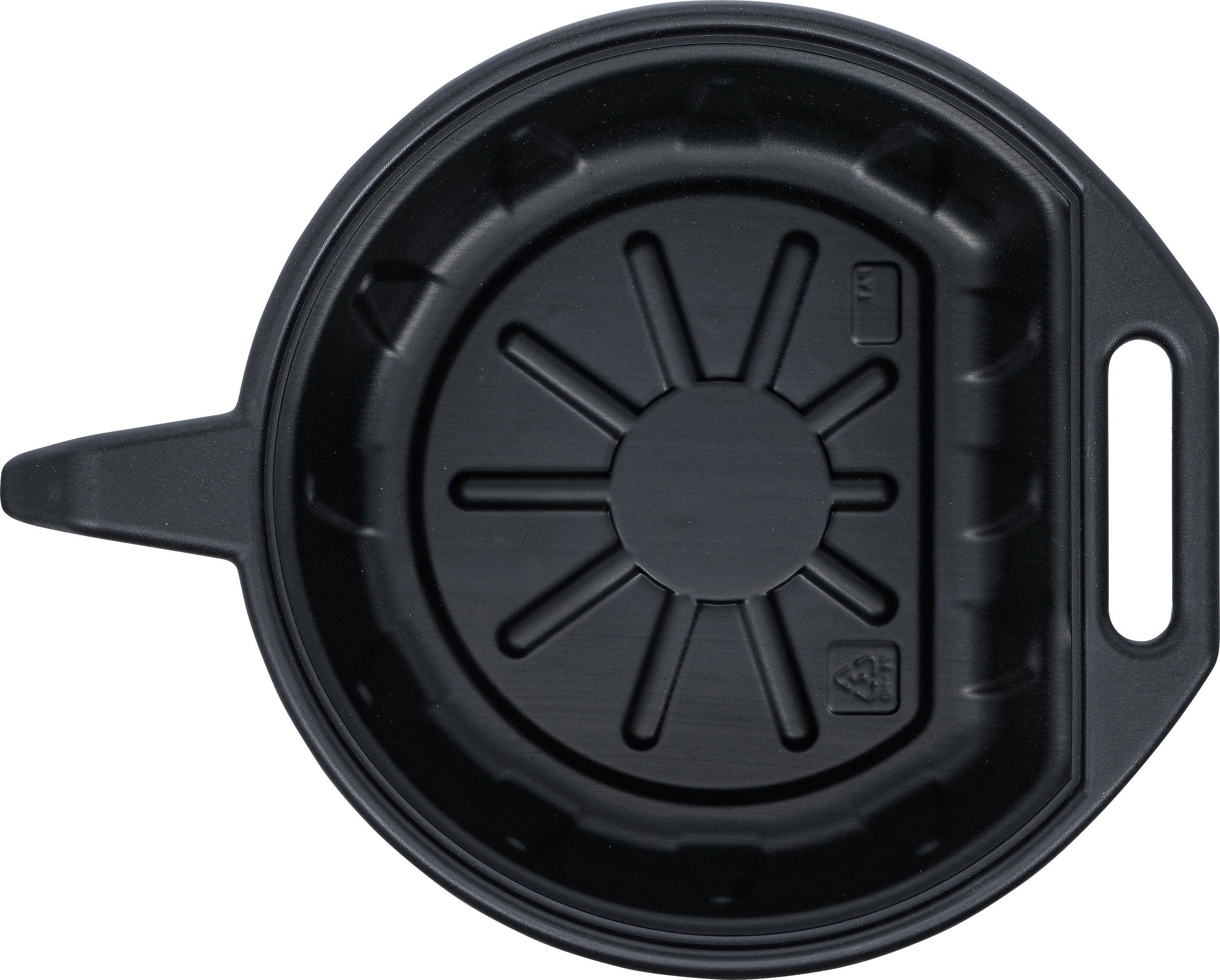 BGS technic Öl-Auffangwanne mit Ausgießer | 3,5 l