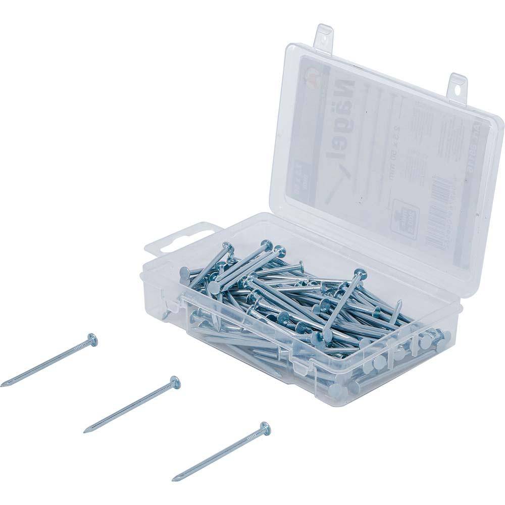 Nägel-Sortiment - Nagelgröße 2,5 x 50 mm - Inhalt 200 g
