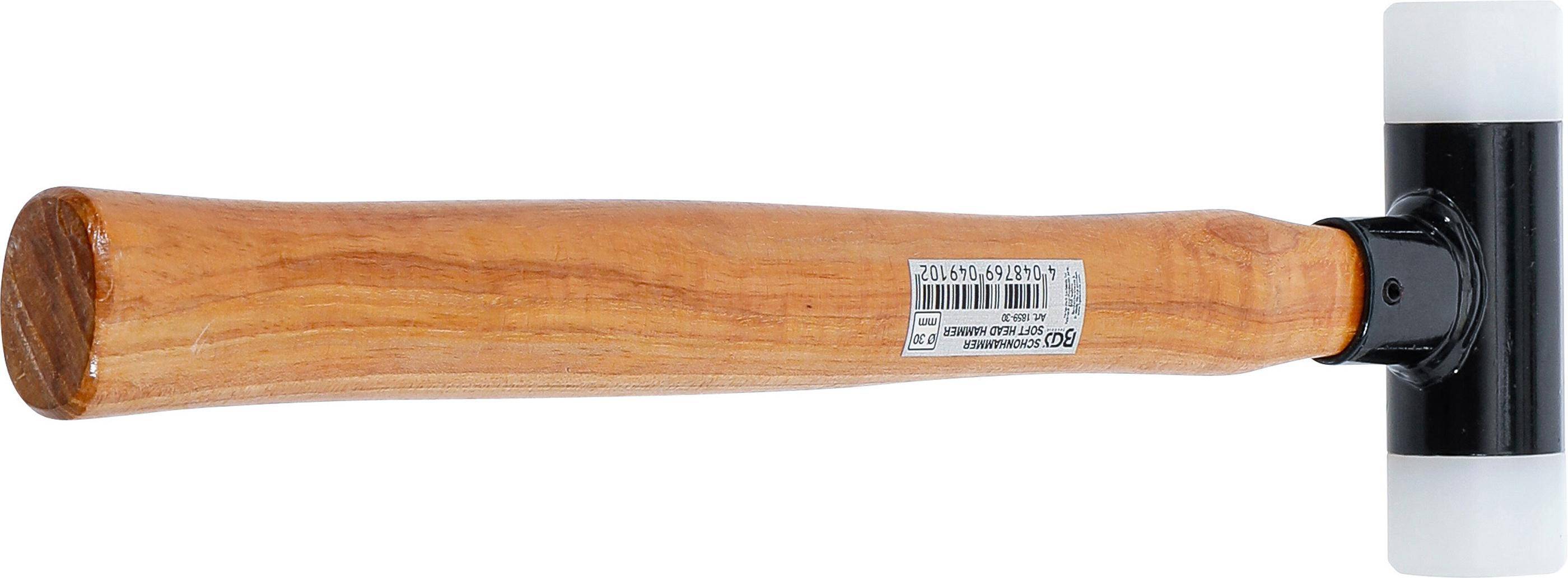 BGS Schonhammer | Hickory-Stiel | rckschlagfrei | 30 mm | 300 g