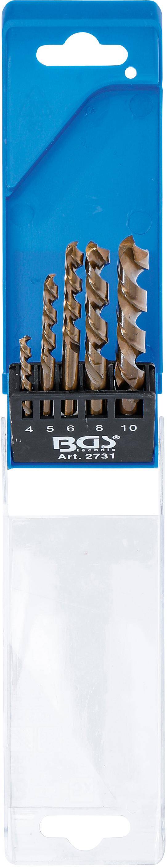 BGS technic Bohrer-Satz | linksschneidend | 5-tlg.