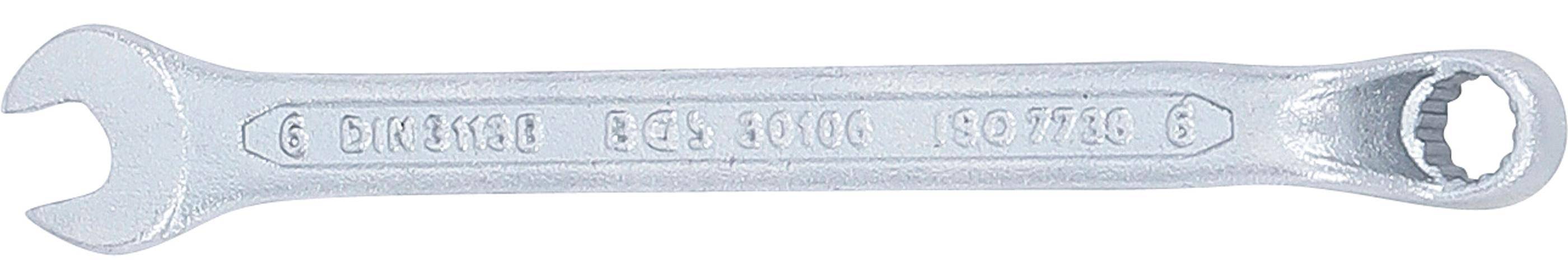 BGS Maul-Ringschlüssel, gekröpft | SW 6 mm