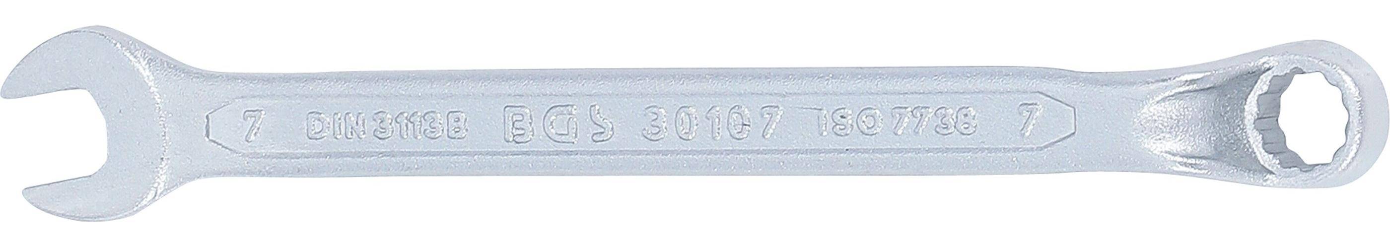 BGS Maul-Ringschlüssel, gekröpft | SW 7 mm