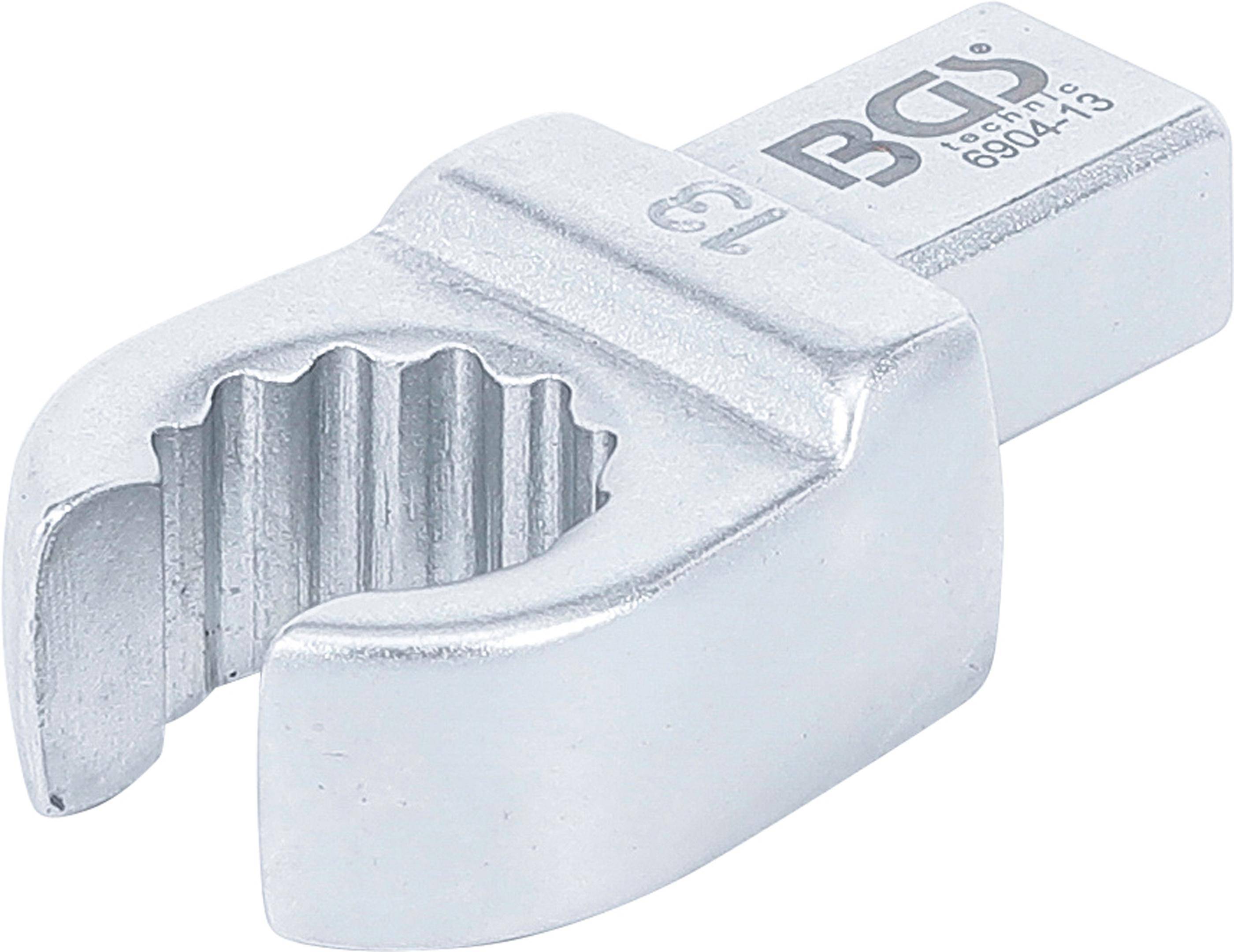 BGS technic Einsteck-Ringschlssel | offen | 13 mm | Aufnahme 9 x 12 mm