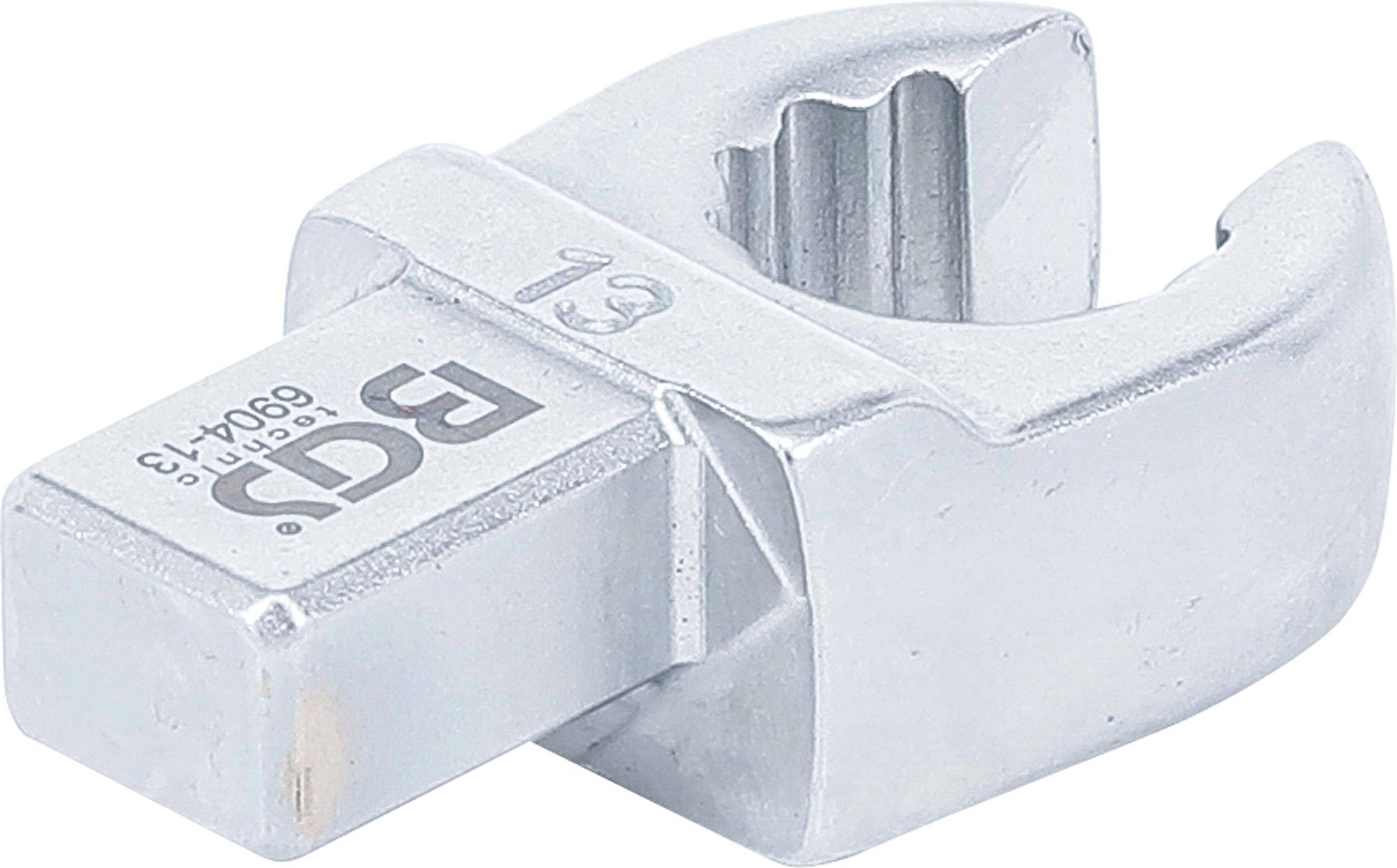 BGS technic Einsteck-Ringschlssel | offen | 13 mm | Aufnahme 9 x 12 mm