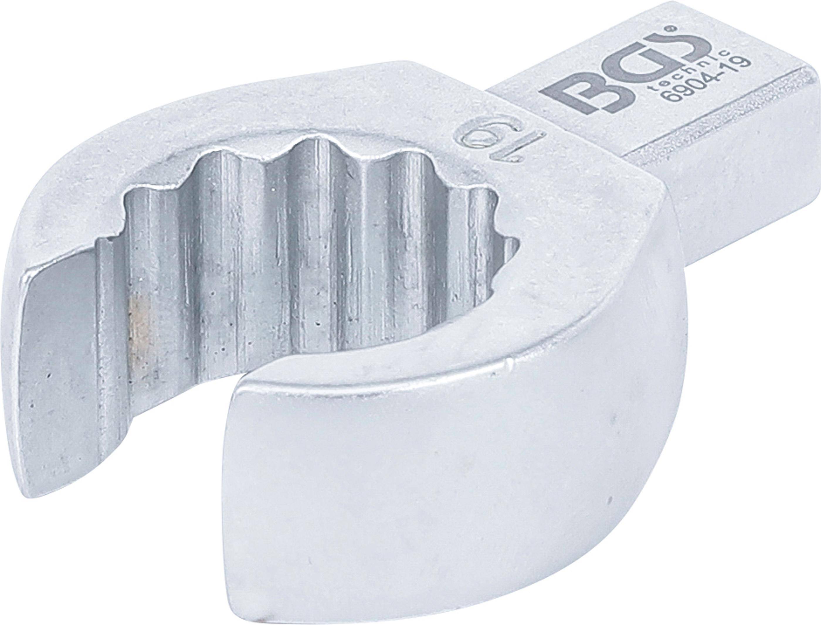 BGS technic Einsteck-Ringschlssel | offen | 19 mm | Aufnahme 9 x 12 mm