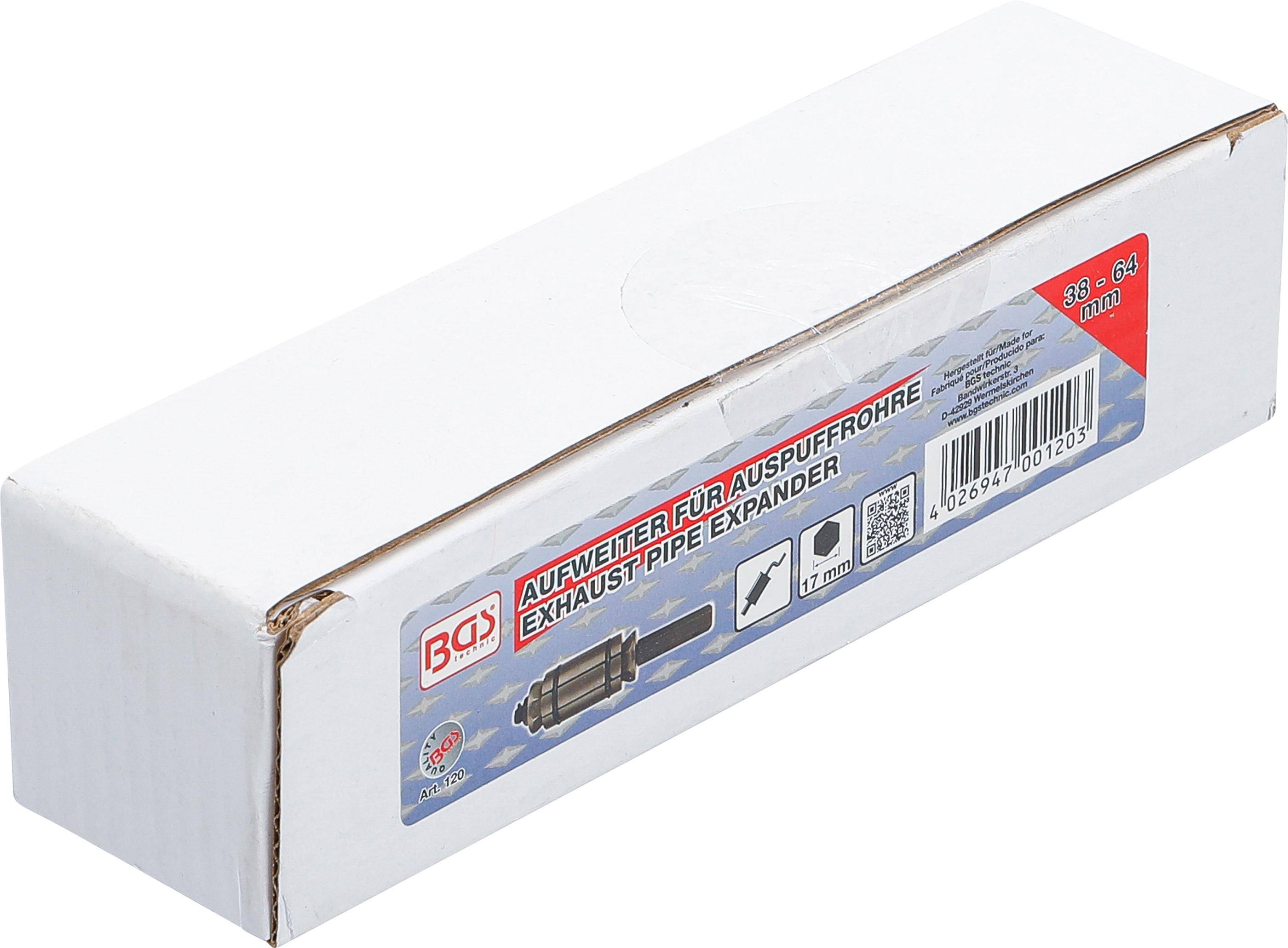 BGS Aufweiter für Auspuffrohre | 38 - 64 mm