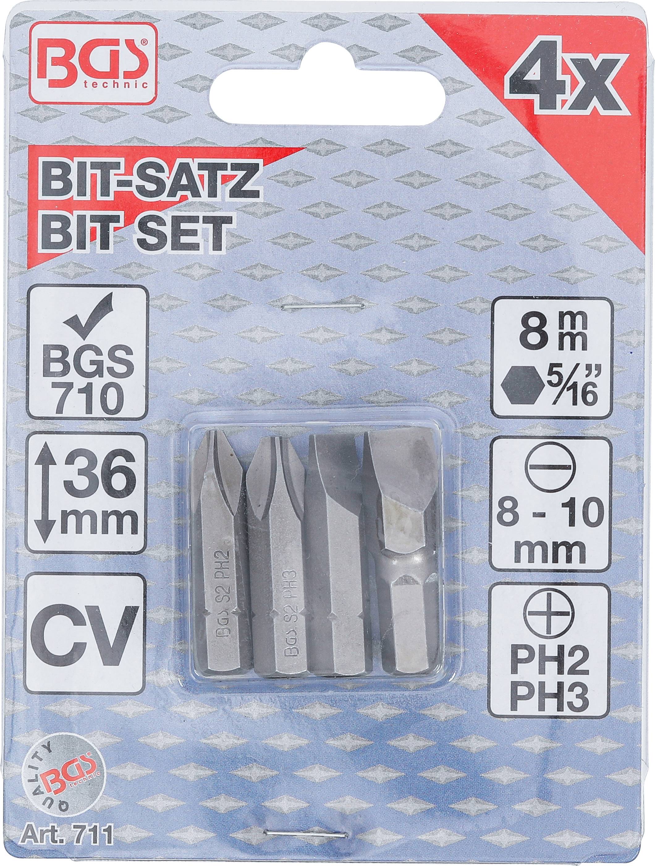 BGS technic Hand-Schlagschrauber-Bits | fr Art. 710