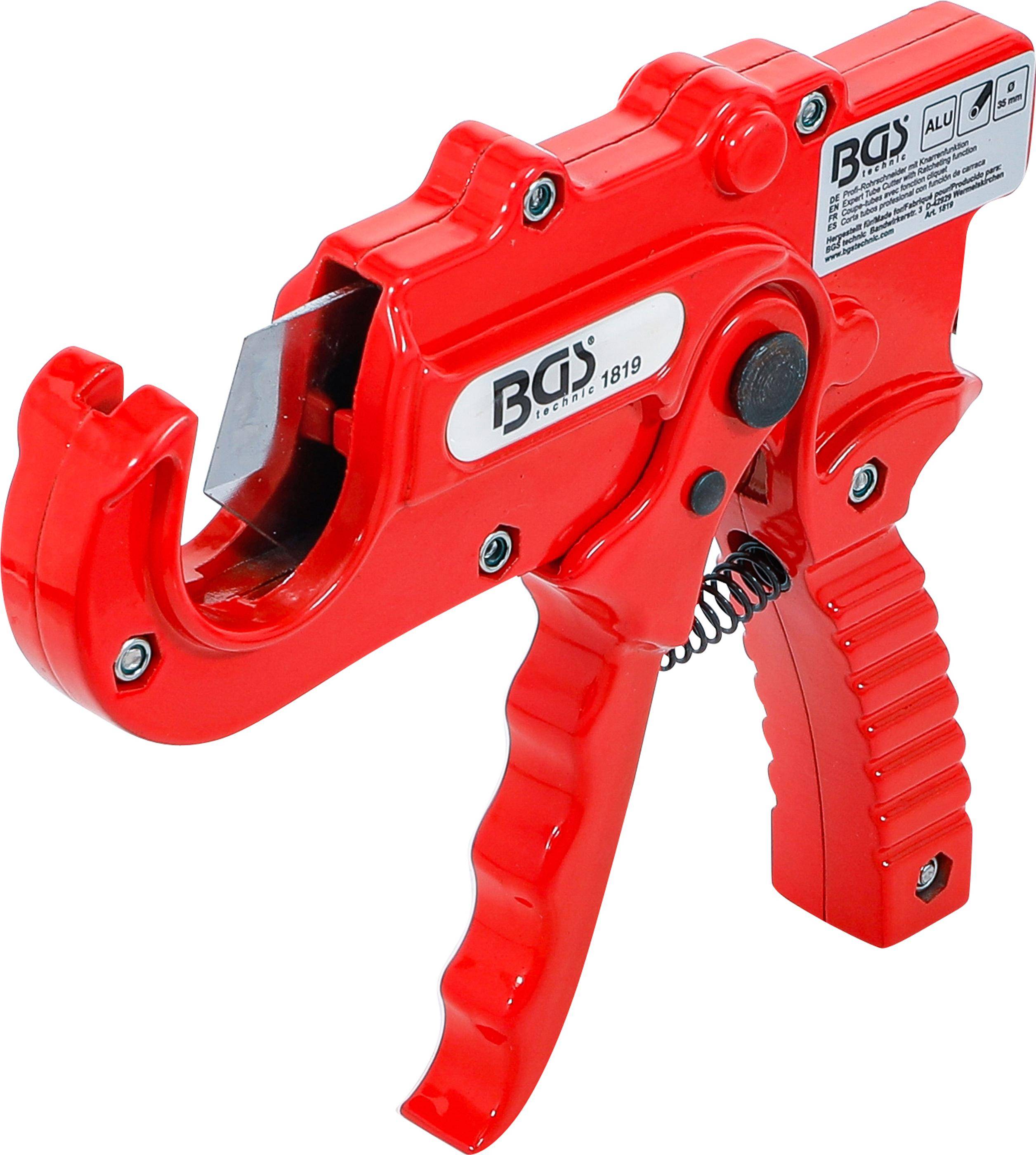BGS technic Profi-Rohrschneider mit Knarrenfunktion