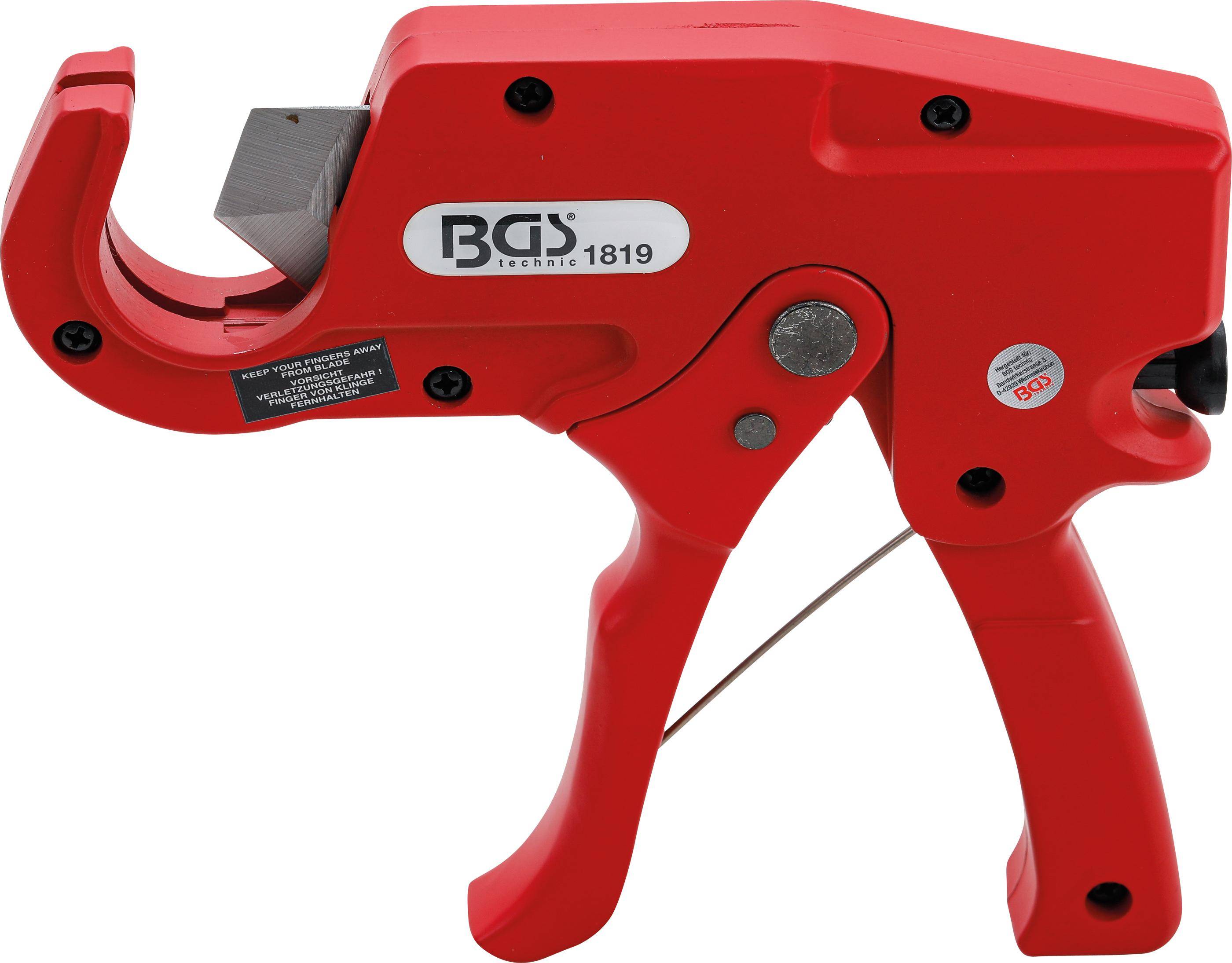 BGS technic Profi-Rohrschneider mit Knarrenfunktion