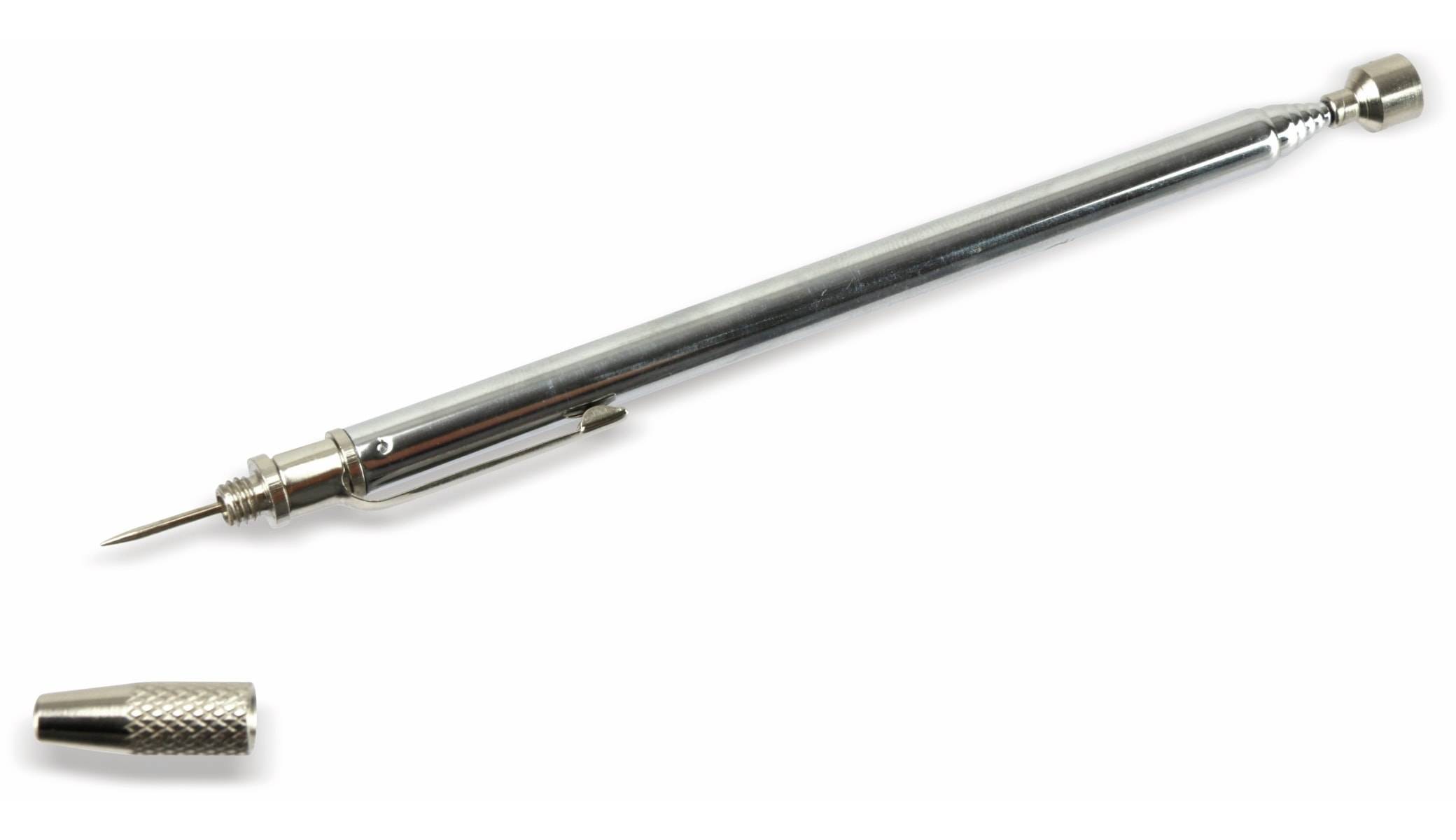 BGS TECHNIC Teleskop Magnetheber DIY mit Düsenreiniger