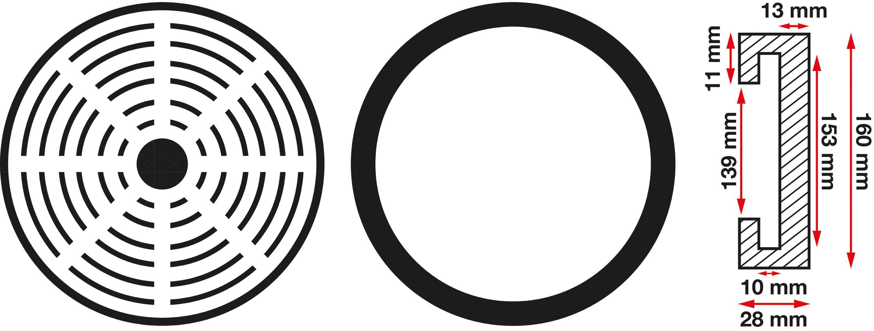 BGS technic Gummiteller | für Hebebühnen | Ø 160 mm