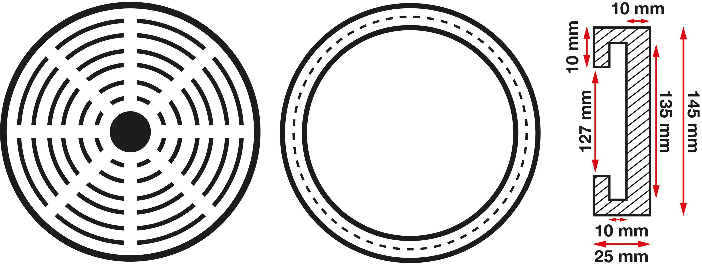 BGS technic Gummiteller | für Hebebühnen | Ø 150 mm