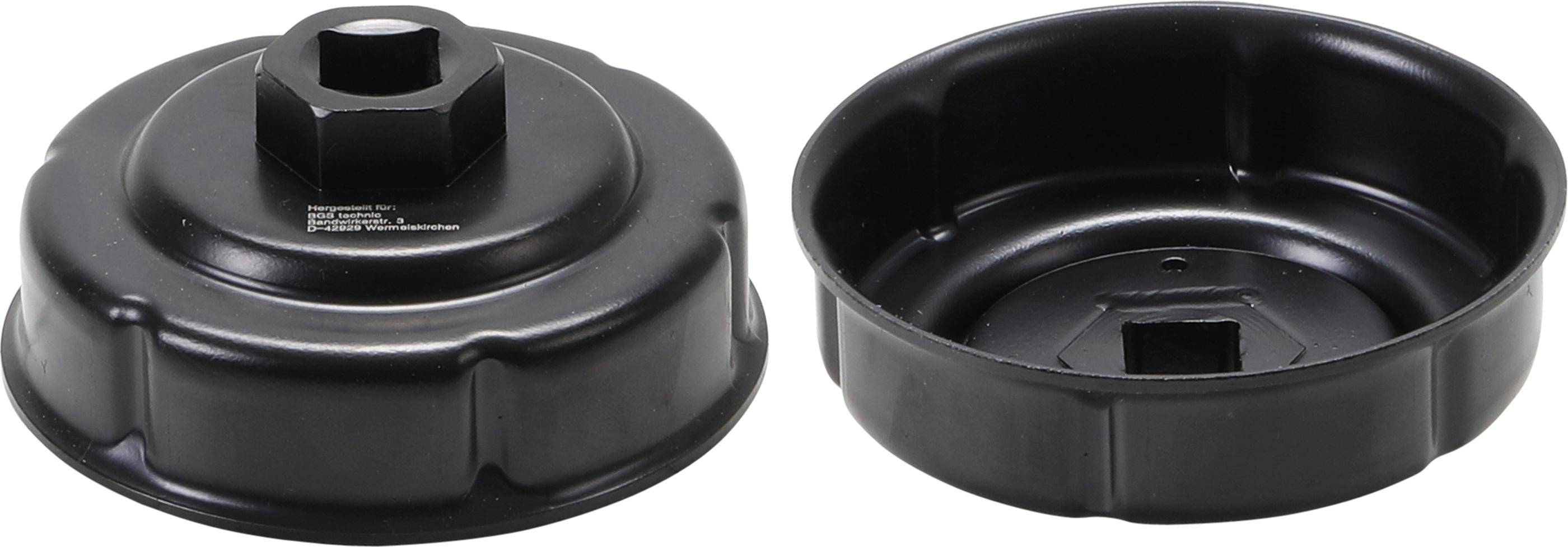 BGS lfilterschlssel | Sechskant | 76 mm