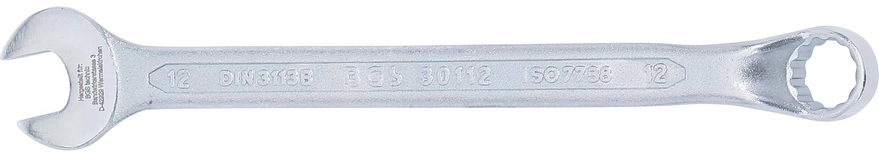 BGS technic Maul-Ringschlssel, gekrpft | SW 12 mm