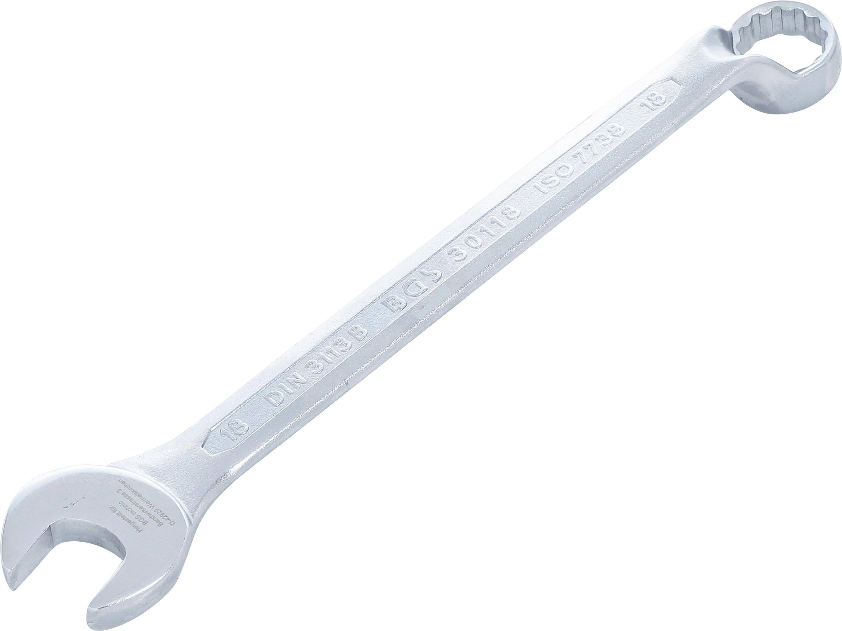 BGS technic Maul-Ringschlssel, gekrpft | SW 18 mm
