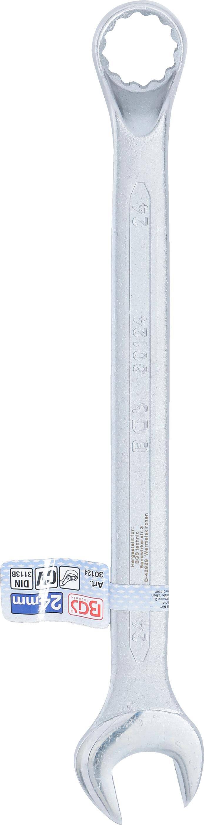 BGS Maul-Ringschlssel, gekrpft | SW 24 mm
